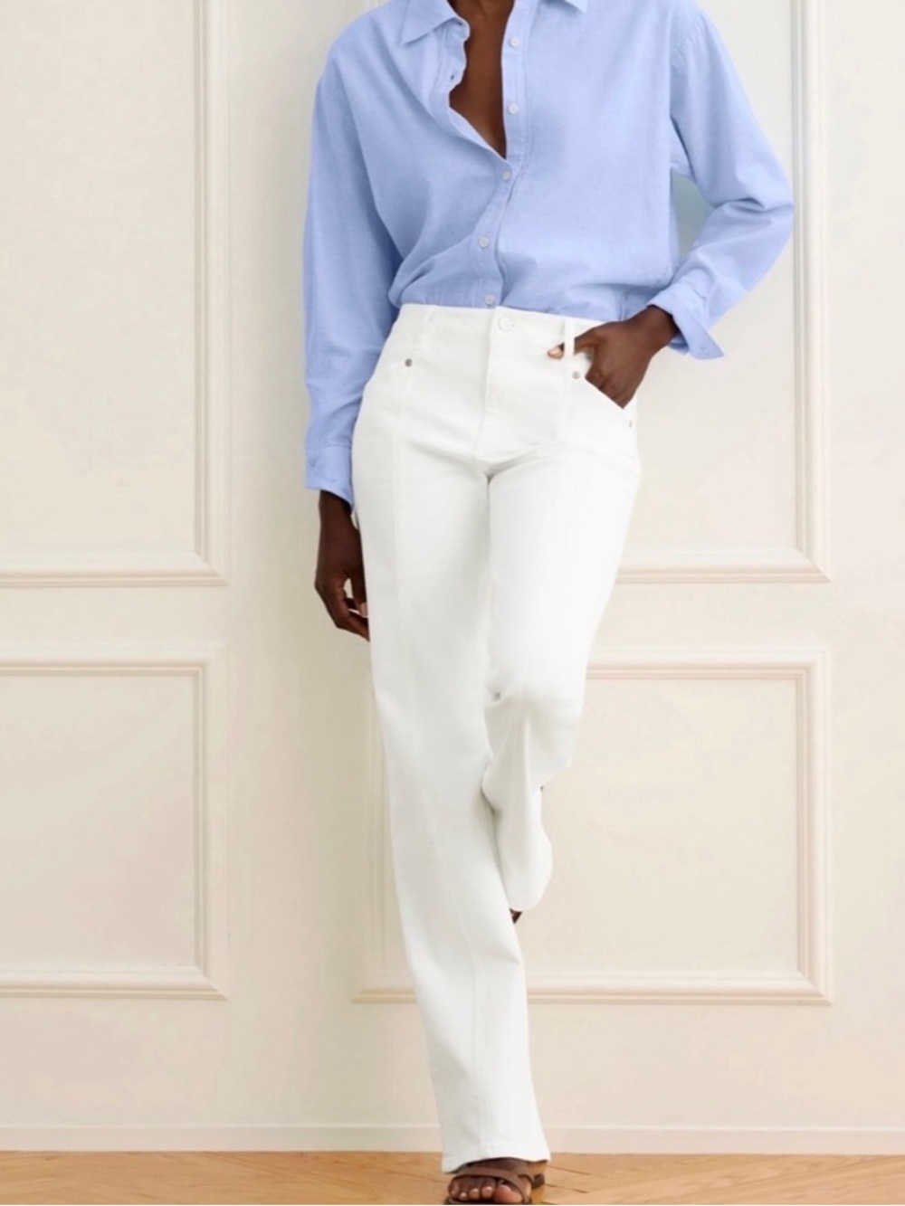 CAbi Lark Jean-White - Picture 12 of 16